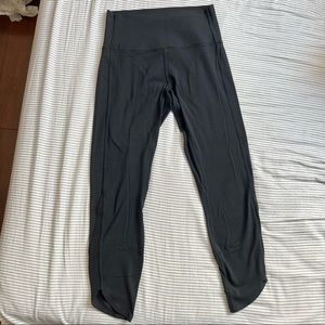 Lululemon Align Pant 25” Petal Black Size 8
